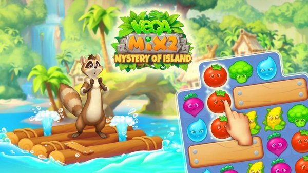 Vega Mix 2: Mystery of Island - Match 3 Puzzle Game