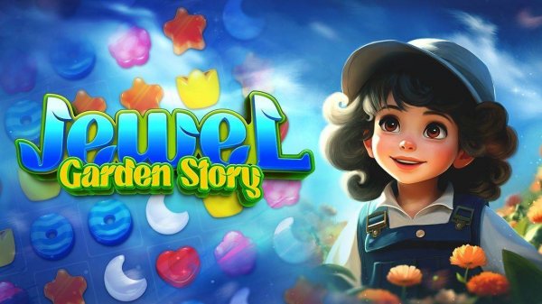 Jewel Garden Story - Match 3 Puzzle Game