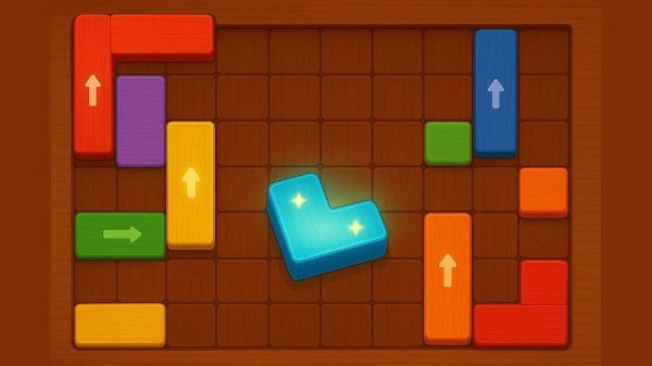 Wood Block Jam - Puzzle Game
