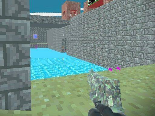 Pixel Combat Fortress Online Game