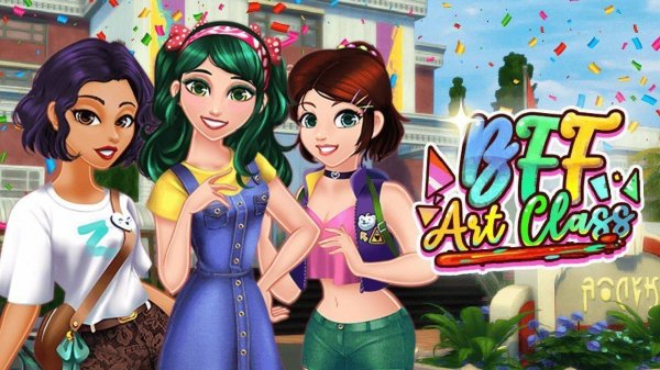 BFF Art Class: Fashion Makeover Game