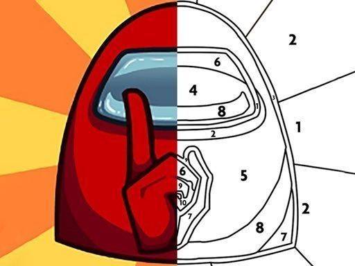 Among Them Coloring Book: Color & Relax Game