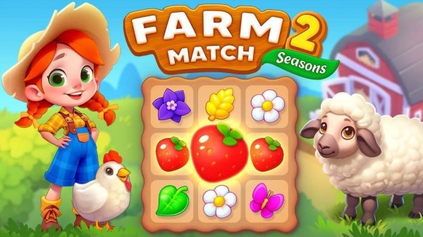 Farm Match Seasons 2: Puzzle Game
