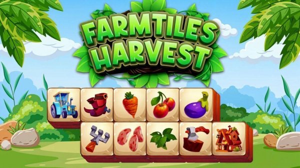 Farm Tiles Harvest - Match 3 Puzzle Game