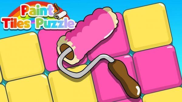Paint Tiles Puzzle - Color Fill Game