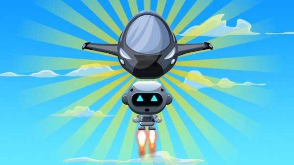 Flying Robot Online Game