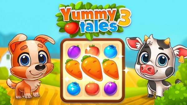 Yummy Tales 3: Farm Match 3 Puzzle Game
