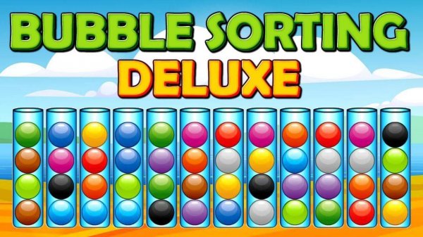 Bubble Sorting Deluxe Puzzle Game
