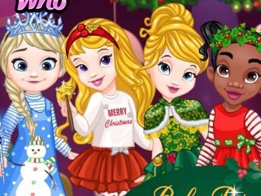 Baby Princesses Wonderful Christmas: Dress Up Game