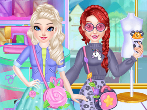 Fashion Princess Sewing Clothes Online Dress Up Game