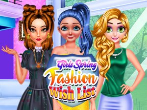 Girls Spring Fashion Wish List Online Dress Up Game