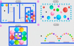 Balloon Pop Bounce Puzzle