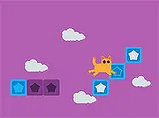 Tricky Cat Puzzle Platformer Online Game