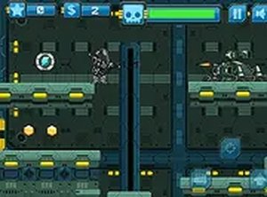 Cyber Soldier Platform Game Online Arcade Game