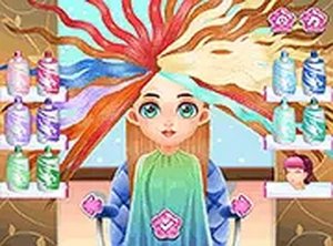 Hair Salon Makeover Dress Up Game