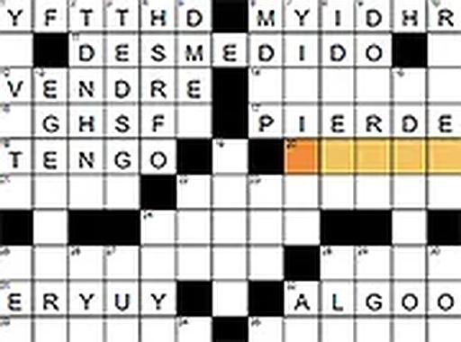 Crucigramas Clasicos Crossword Puzzle Game
