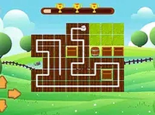 Hungry Wooly Online Puzzle Game