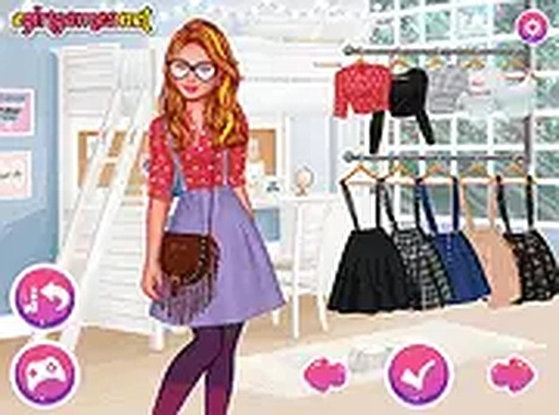 Insta Girls #strapskirt Dress Up Game