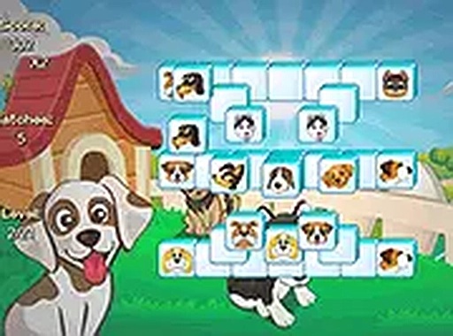 Jolly Jong Dogs Online Puzzle Game