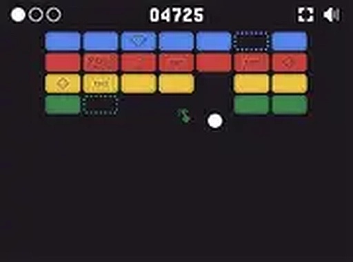 Google Block Breaker Online Game