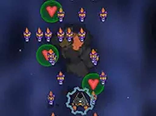 Aliens Pie Flight Arcade Game