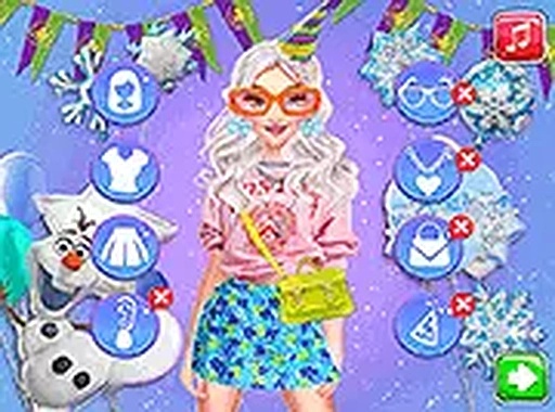 Pretty Pastel Party Makeover Dress Up Game
