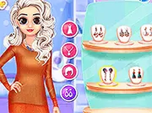 Princess Winter Style Dress Up Game